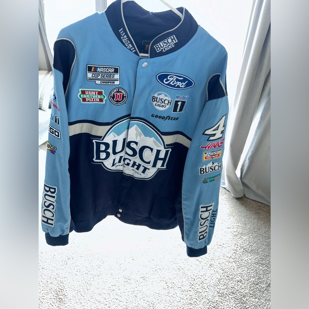 Men’s Kevin’s HarickJh Busch Light Snap Jacket